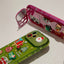 Plastic Christmas Stereo Doll Pendant Phone Case For iPhone 15