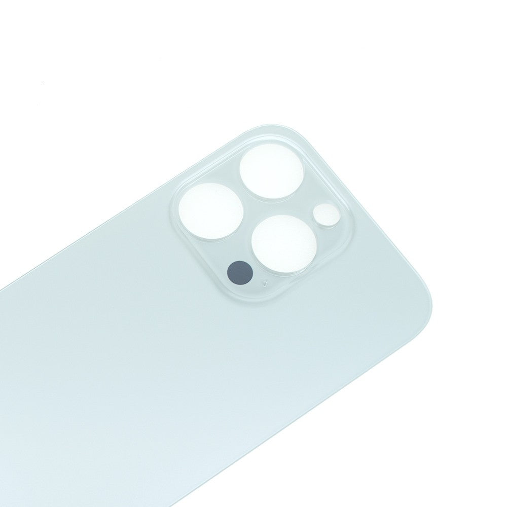 BQ7 Rear Glass With 3M Adhesive Replacement for iPhone 14 Pro (NO LOGO)-Silver