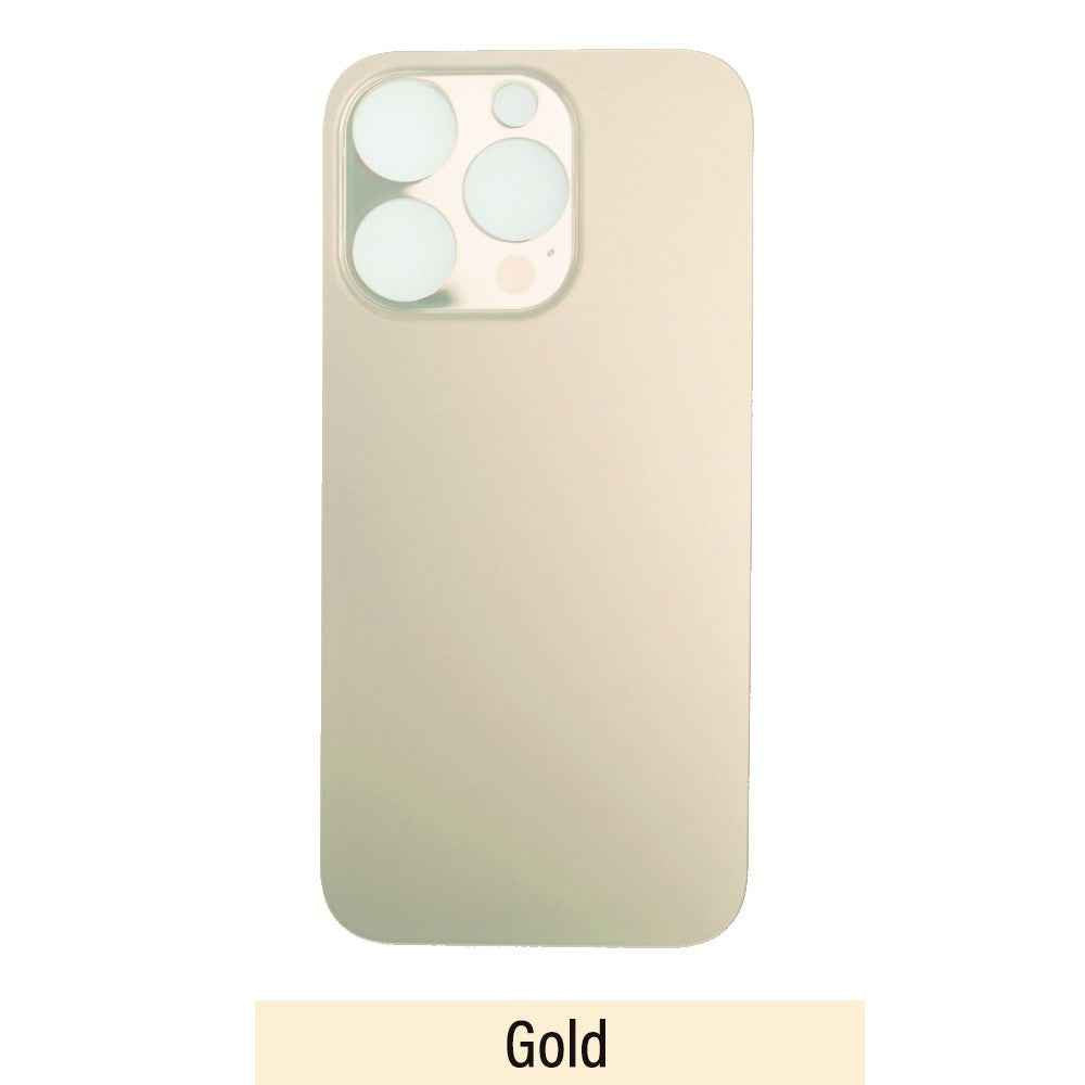 BQ7 Rear Glass With 3M Adhesive Replacement for iPhone 14 Pro Max (NO LOGO)-Gold