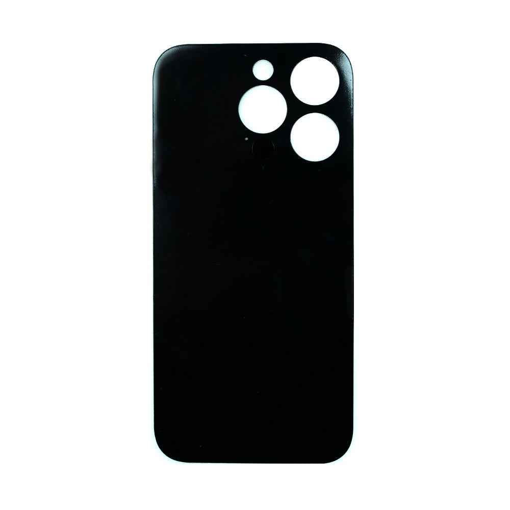 BQ7Rear Glass With 3M Adhesive Replacement for iPhone 14 Pro Max (NO LOGO)-Space Black