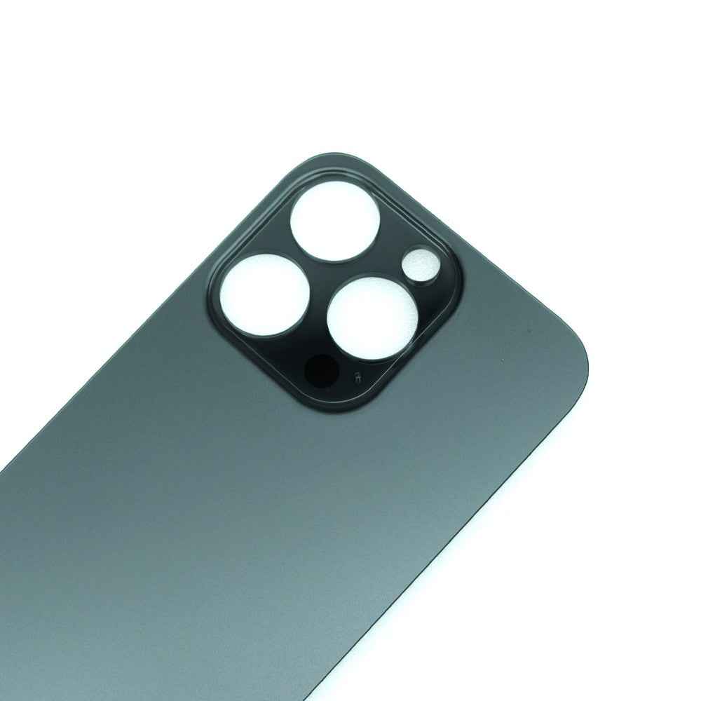BQ7Rear Glass With 3M Adhesive Replacement for iPhone 14 Pro Max (NO LOGO)-Space Black