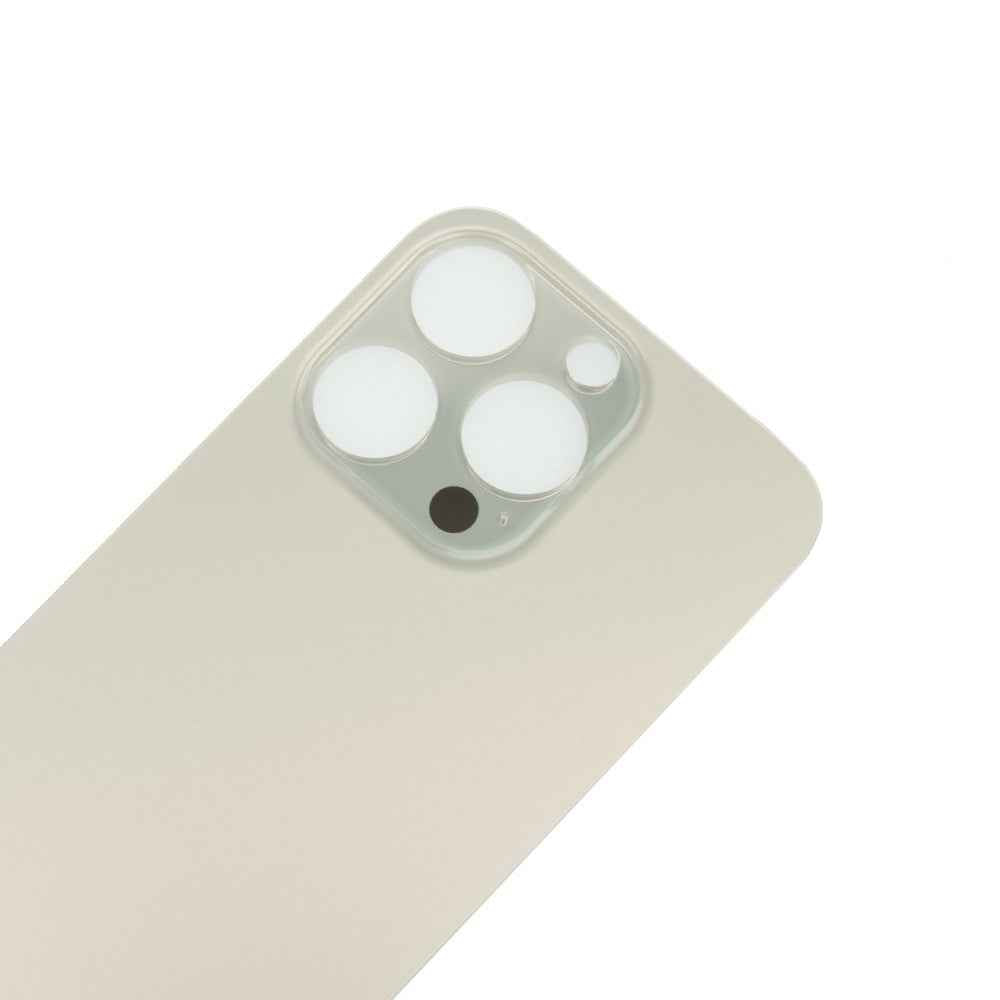BQ7 Rear Glass With 3M Adhesive Replacement for iPhone 14 Pro Max (NO LOGO)-Gold