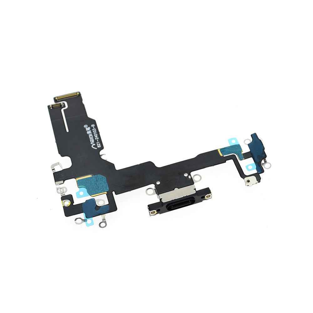 AMPLUS Charging Port for iPhone 15-Black