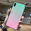 Gradient glass phone case