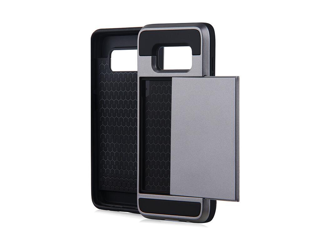 Sliding Card Holder Phone Case For Samsung Galaxy S9