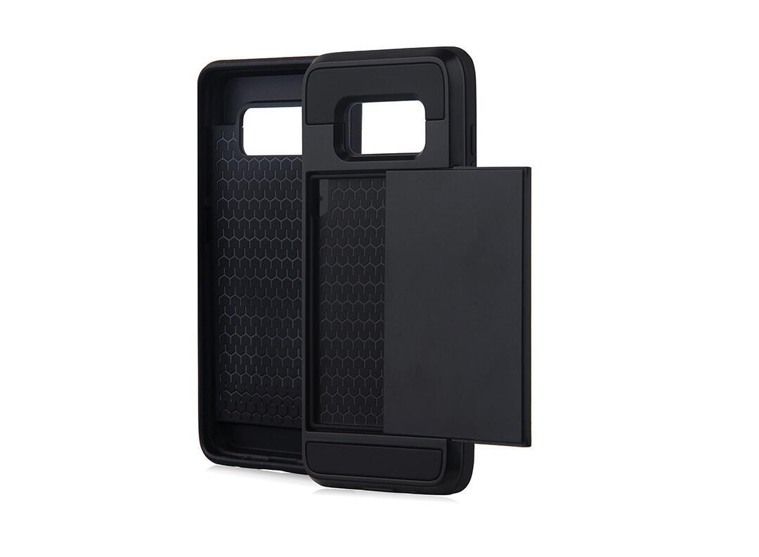 Sliding Card Holder Phone Case For Samsung Galaxy S9