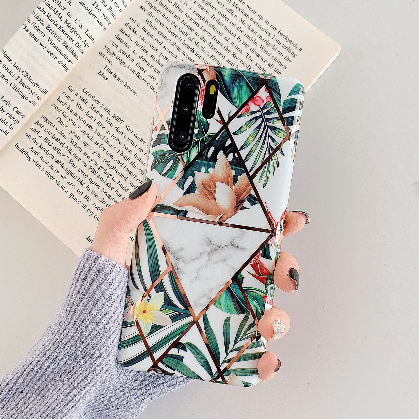 Flower phone case For Huawei P30