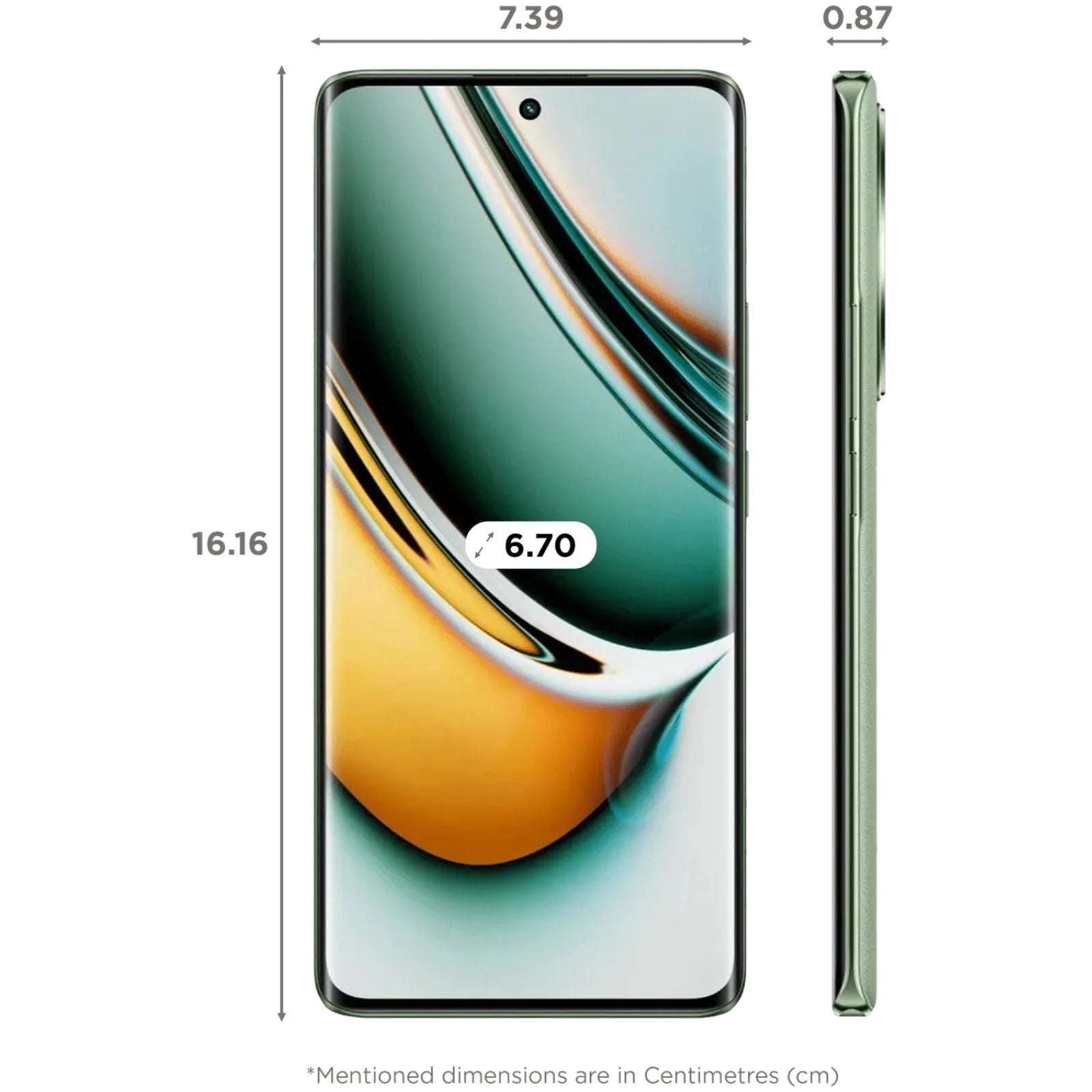 Realme 11 Pro+ Dual 5G 256GB Oasis Green(8GB) - MyMobile