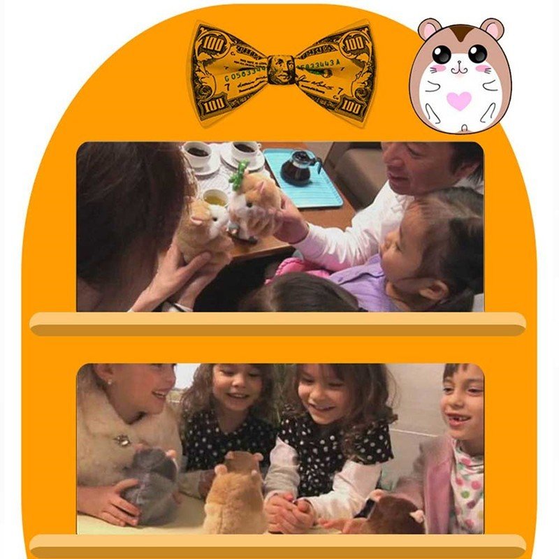 15CM Little Talking Hamster Toy For Kids & Children - MyMobile