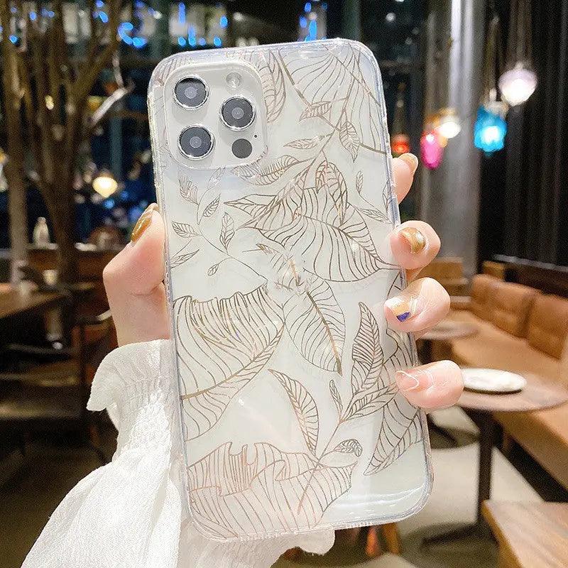 Electroplating Printing Creative Silicone Phone Case - MyMobile