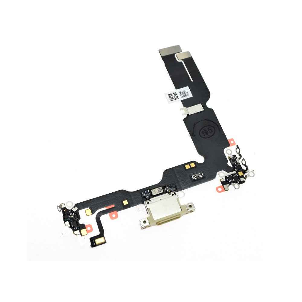 Charging Port for iPhone 15 Plus (PULL-A)-Yellow