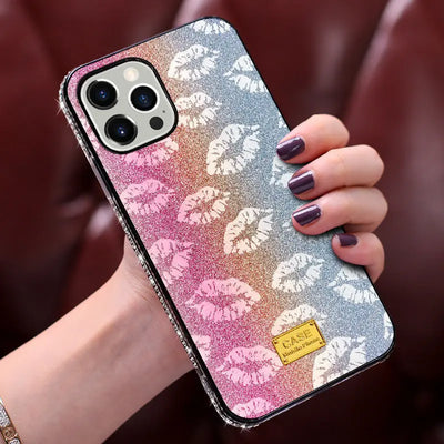 Compatible with Apple , Mobile Phone Case Diamond-Studded Personality Explosion Phone Case Online Only