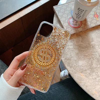 Compatible with Apple, Compatible with Apple , Suitable for Apple 11Pro iPhone12mini Gold Foil Phone Case Online Only