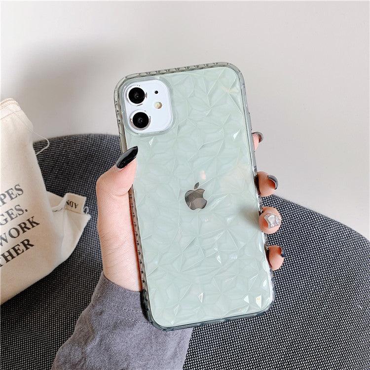 Transparent Diamond Pattern 12 Mobile Phone Case - MyMobile