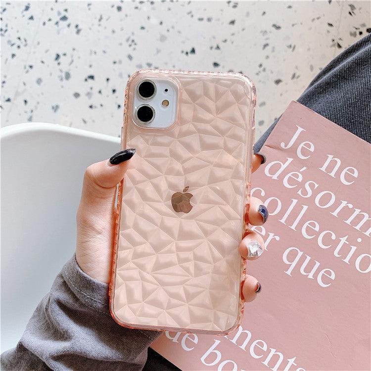 Transparent Diamond Pattern 12 Mobile Phone Case - MyMobile