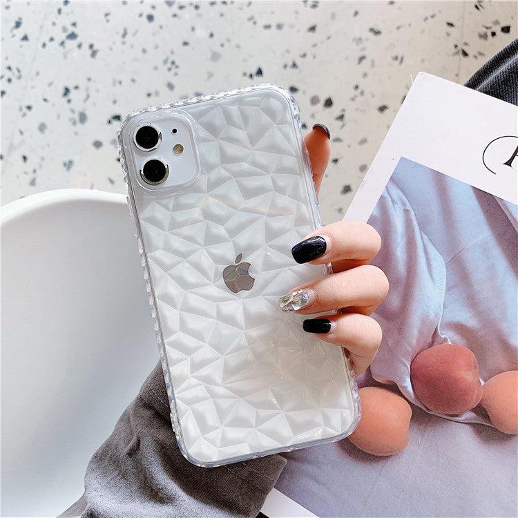 Transparent Diamond Pattern 12 Mobile Phone Case - MyMobile