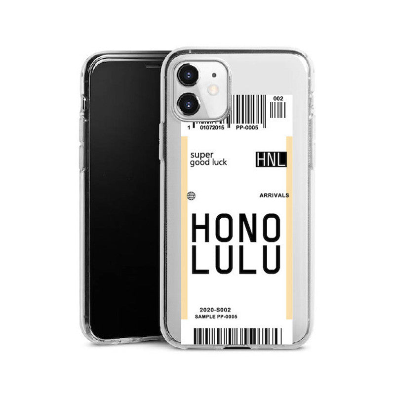 City Barcode Painted Mobile Phone Case - MyMobile