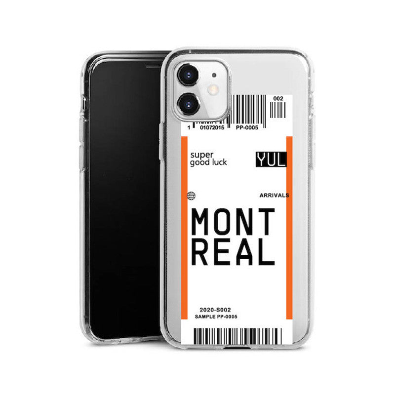 City Barcode Painted Mobile Phone Case - MyMobile