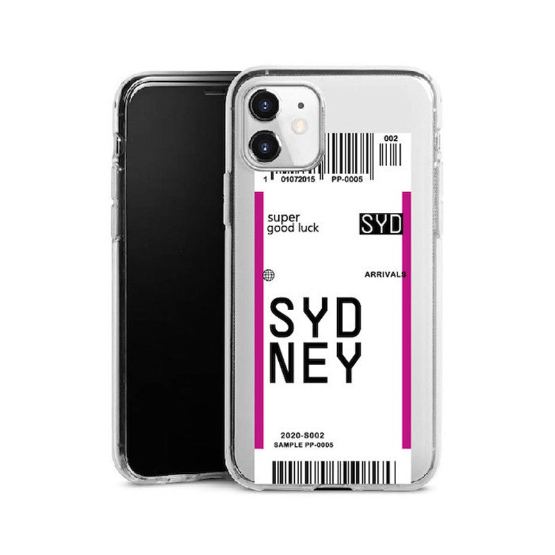 City Barcode Painted Mobile Phone Case - MyMobile