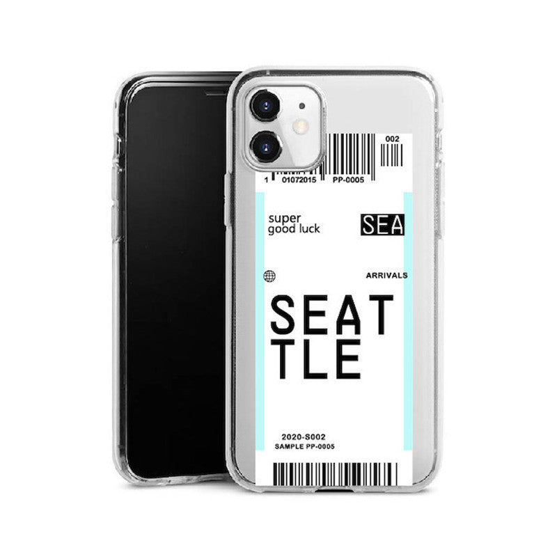 City Barcode Painted Mobile Phone Case - MyMobile