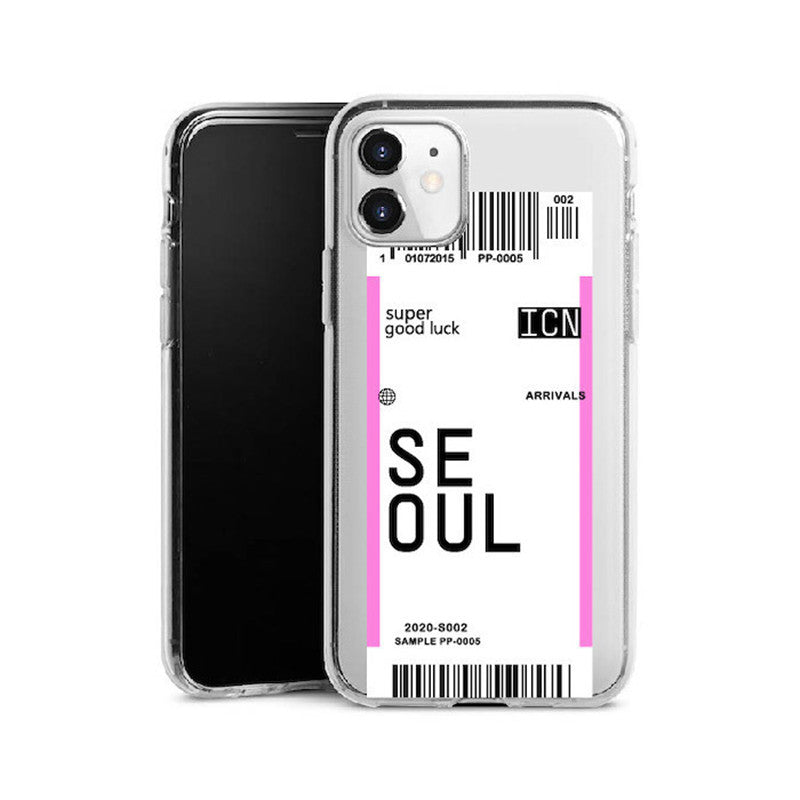 City Barcode Painted Mobile Phone Case - MyMobile