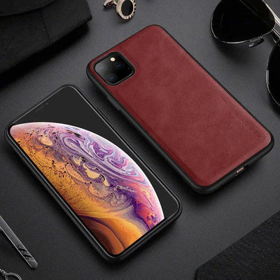 Mobile Phone Shell Sticker Leather Shell Crazy Horse Pattern Protective Cover Online Only