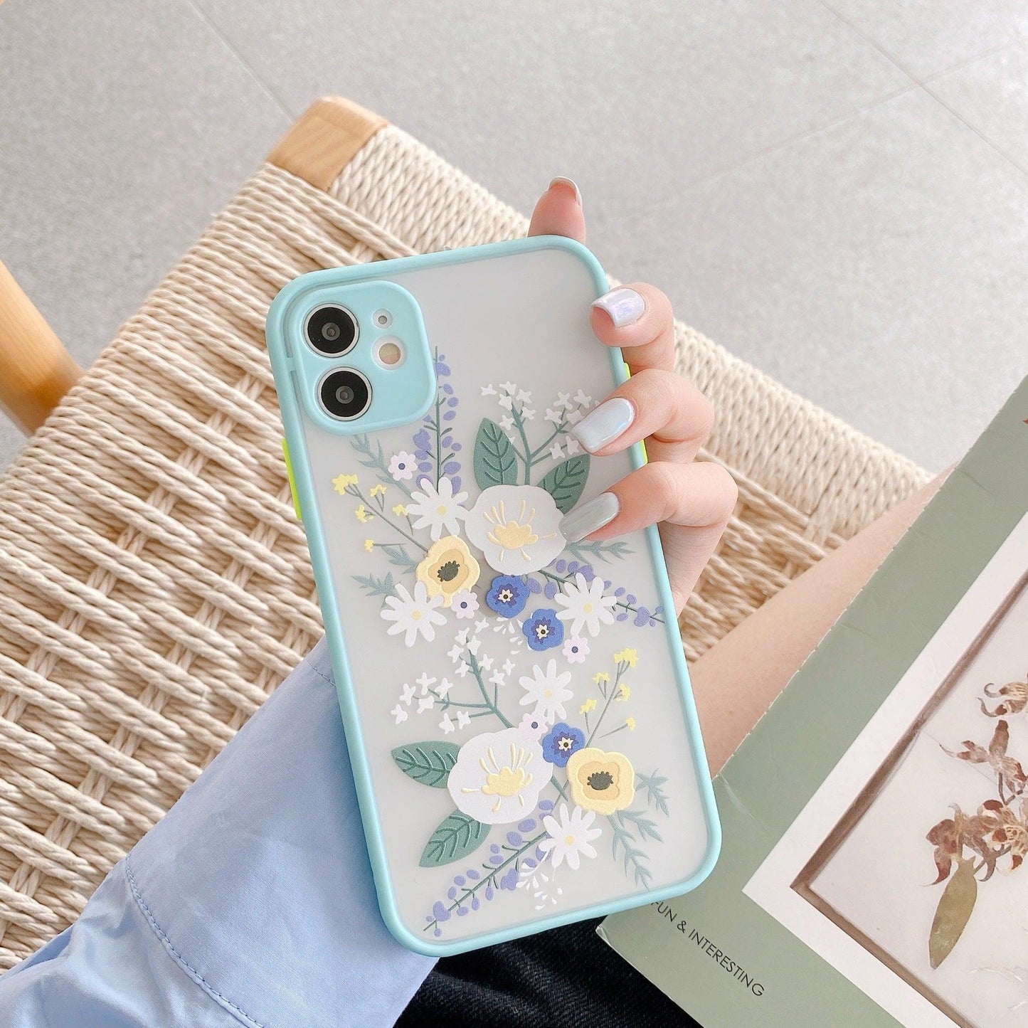 Lavender flower case For iPhone 12, 13, 14 - MyMobile