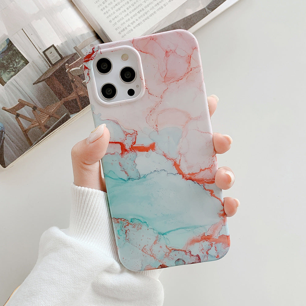 Compatible with Apple , Smooth New Marble Pattern For Apples - MyMobile