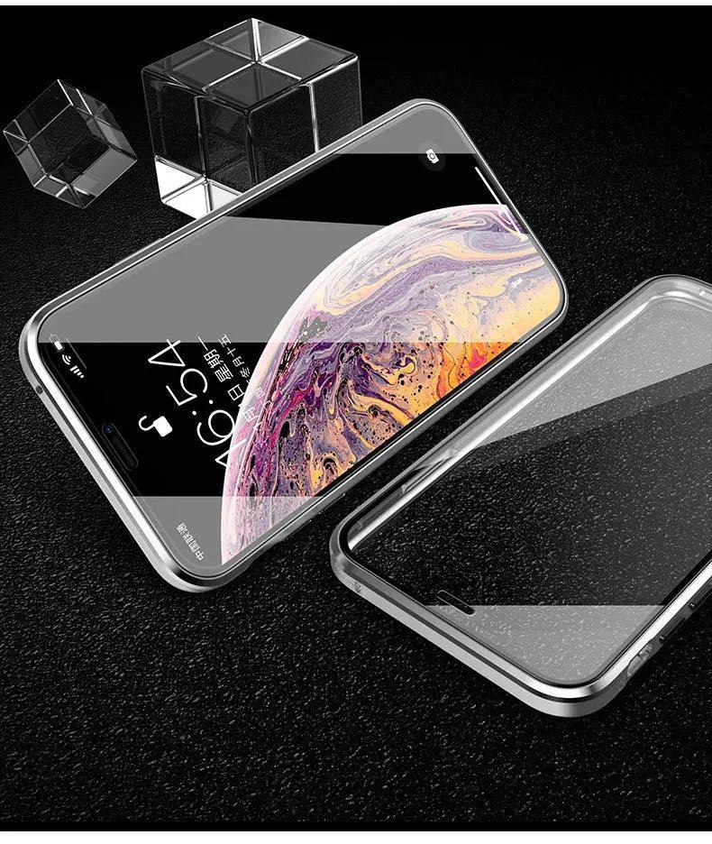 Magnetic Glass Protective Cover For Various Types Of Mobile Phone Cases - MyMobile