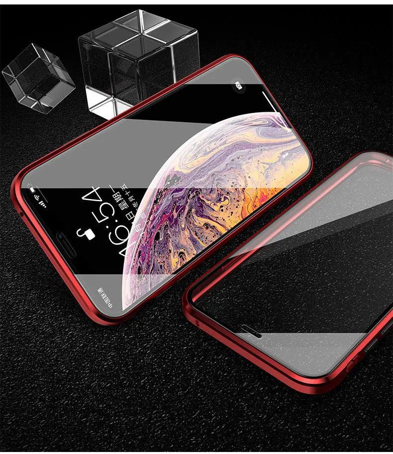 Magnetic Glass Protective Cover For Various Types Of Mobile Phone Cases - MyMobile