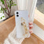 Transparent Gold Chain Mobile Phone Case  Shell Online Only