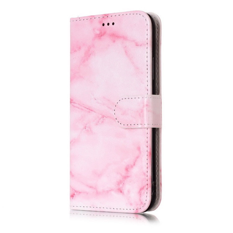 Compatible with Apple, Marble Flip Wallet Case for iPhone 11 Pro max 12 X Xs max XR 7 8 6 6S plus Book Style Phone Case 3D Vision Leather Cases Coque - MyMobile