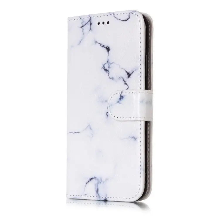 Compatible with Apple, Marble Flip Wallet Case for iPhone 11 Pro max 12 X Xs max XR 7 8 6 6S plus Book Style Phone Case 3D Vision Leather Cases Coque Online Only