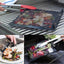 Grill Mesh Bag Non-stick Grid Mat BBQ Grill Bag Vegetable Grill High Temperature Resistant Reusable Grill Mat