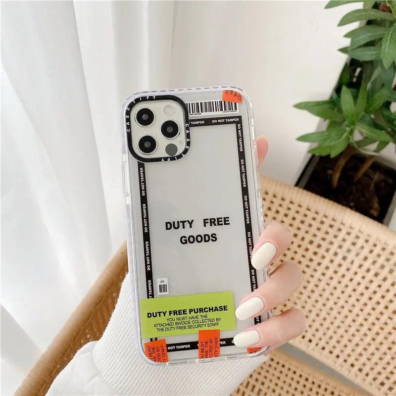 Tide Brand Label Sticker Mobile Phone Case - MyMobile