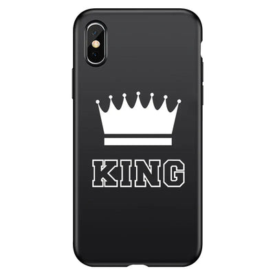 Customized Foreign Trade Explosion Mobile Phone Case Black Frosted Personalized Text Protective Cover Online Only