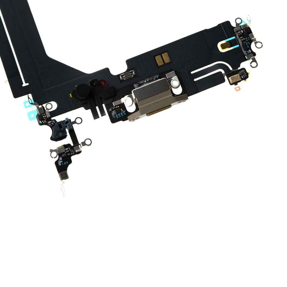 AMPLUS Charging Port for iPhone 14 Pro Max-Gold