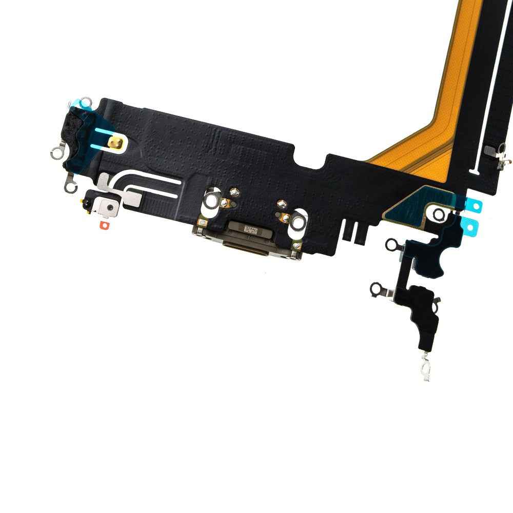 AMPLUS Charging Port for iPhone 14 Pro Max-Gold