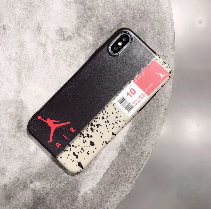 Compatible with Apple, Compatible with Apple , Hot Brand fly man Jordan soft silicon Cover case for iphone 6 6S plus 7 plus 8 8plus X XR XS MAX junmp fashion phone cases coque Online Only