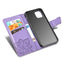 Flower Butterfly Embossed Leather Case For Samsung Galaxy S20