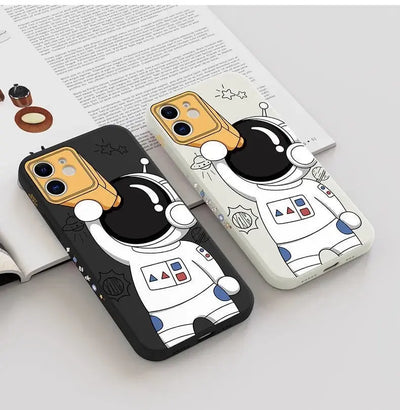 Telescope Astronaut Mobile Phone Case Soft Shell Online Only