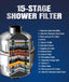 17 - layer Shower Filter Active Health Shower Head - MyMobile