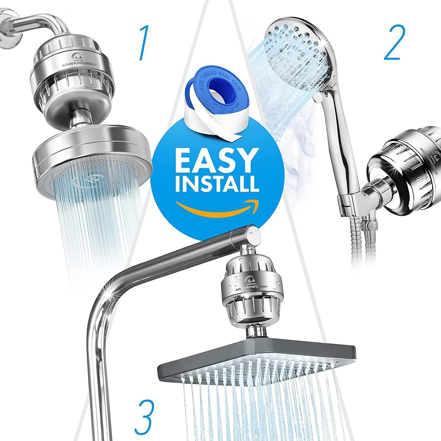 17 - layer Shower Filter Active Health Shower Head - MyMobile