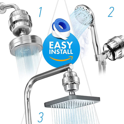 17 - layer Shower Filter Active Health Shower Head - MyMobile