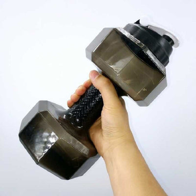 PET Material Gym Large-capacity Dumbbell Water Bottle