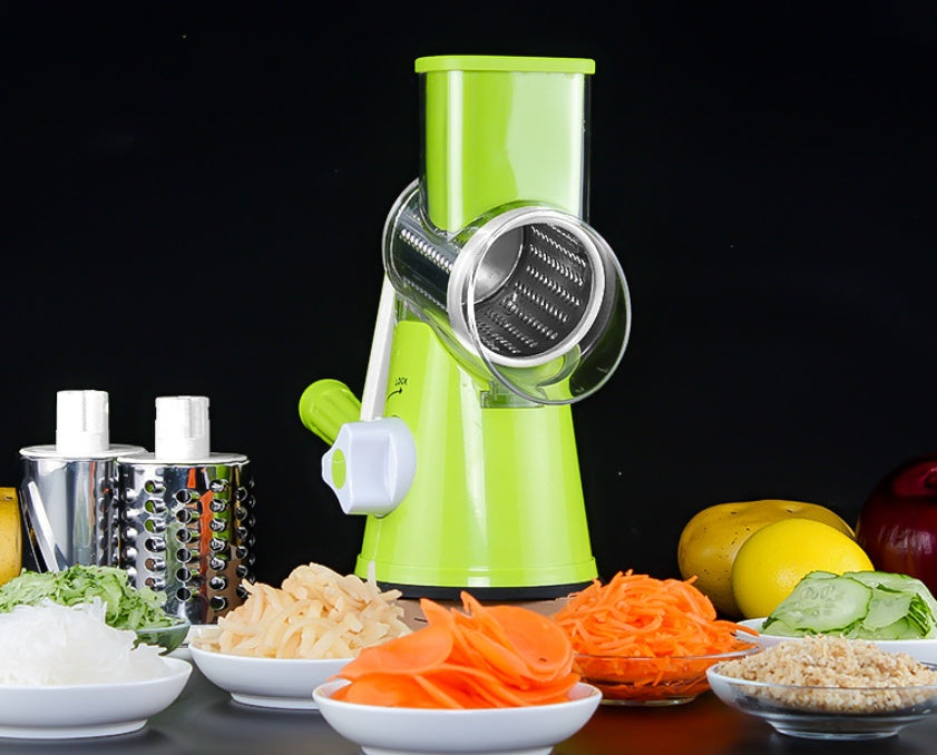 Multifunctional Round Mandoline Potato Slicer Vegetable Cutter Slicer Cheese Kitchen Gadgets