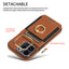 Back Cover Leather Case Phone Case Wallet Protective Case Universal For iPhone 15