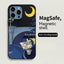 Magnetic Phone Case Men's New Retro All-inclusive Drop-resistant For iPhone 14