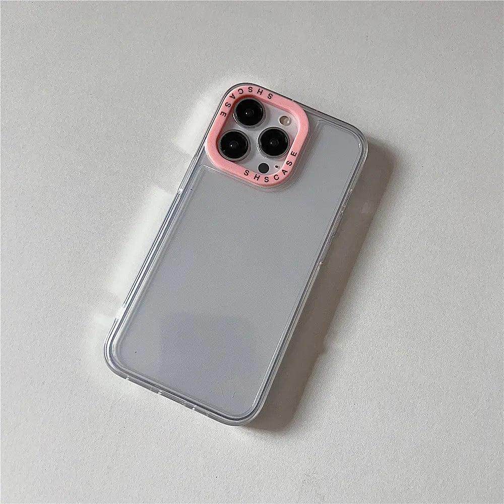 Transparent Color Photo Frame TPU Phone Case Soft Case Protective Cover - MyMobile