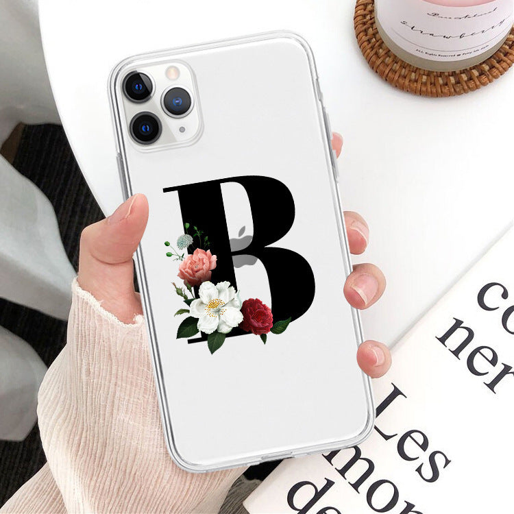 Flower alphabet mobile phone case - MyMobile